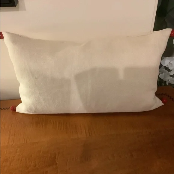 Pottery Barn Fa La La Holiday Pillow - Picture 4 of 7